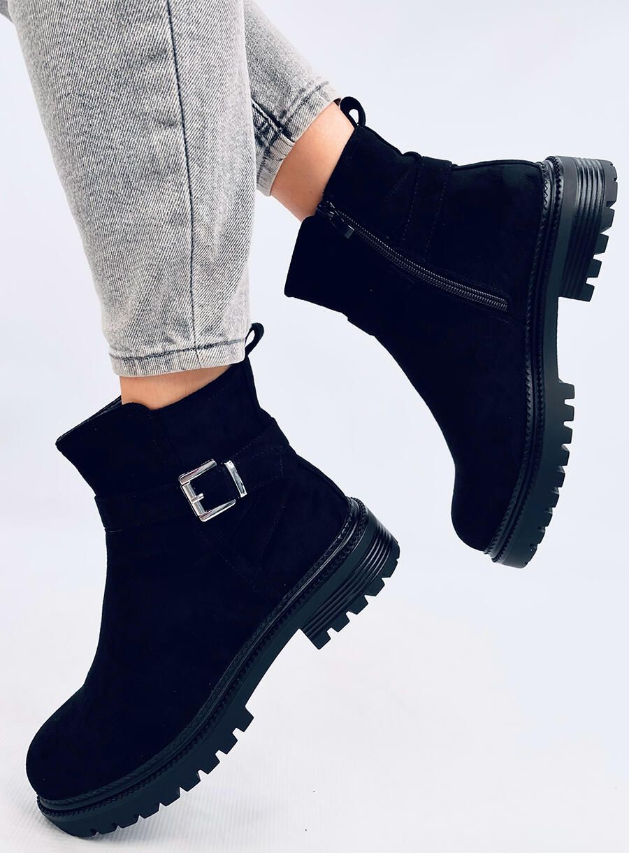 Botki sztyblety LENA BLACK
