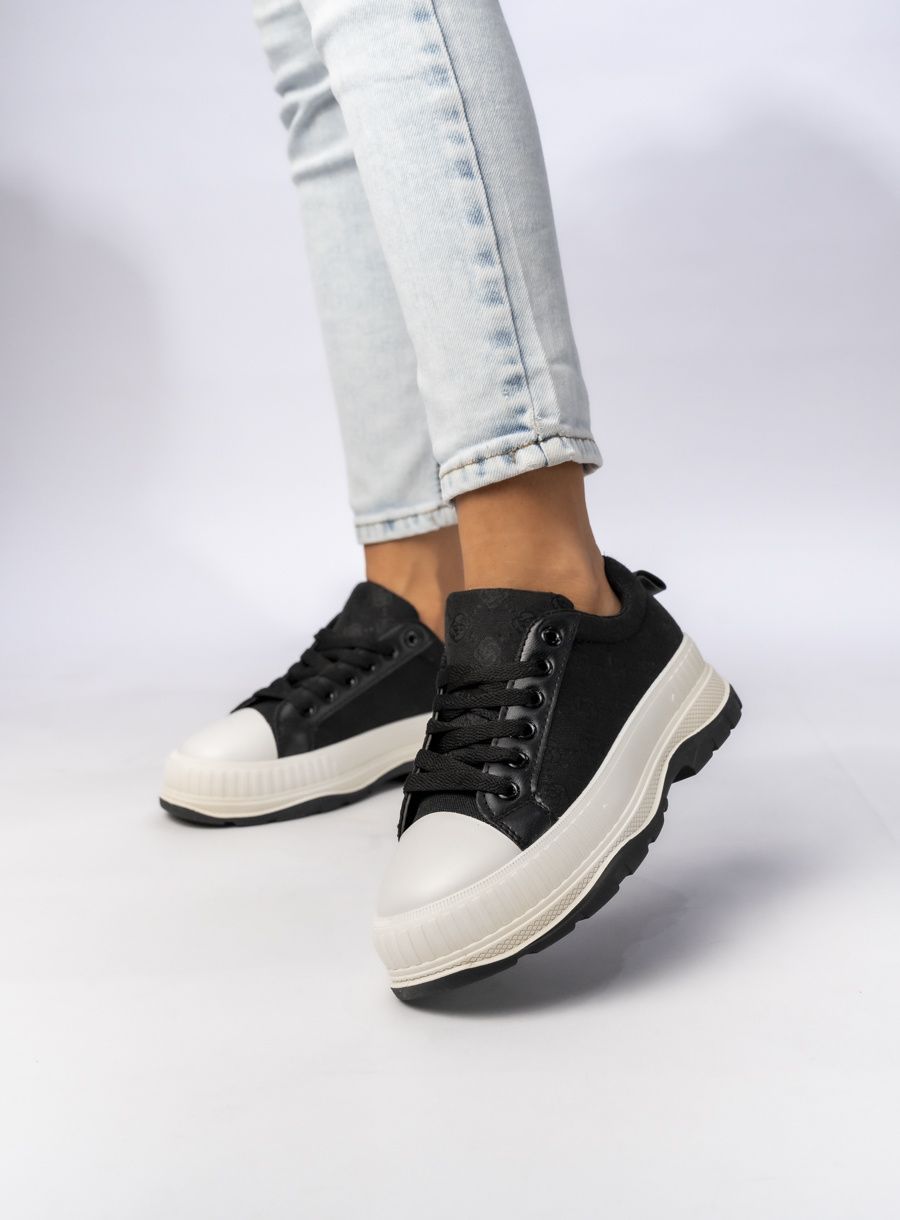 Damskie Sneakersy BLACK/WHITE
