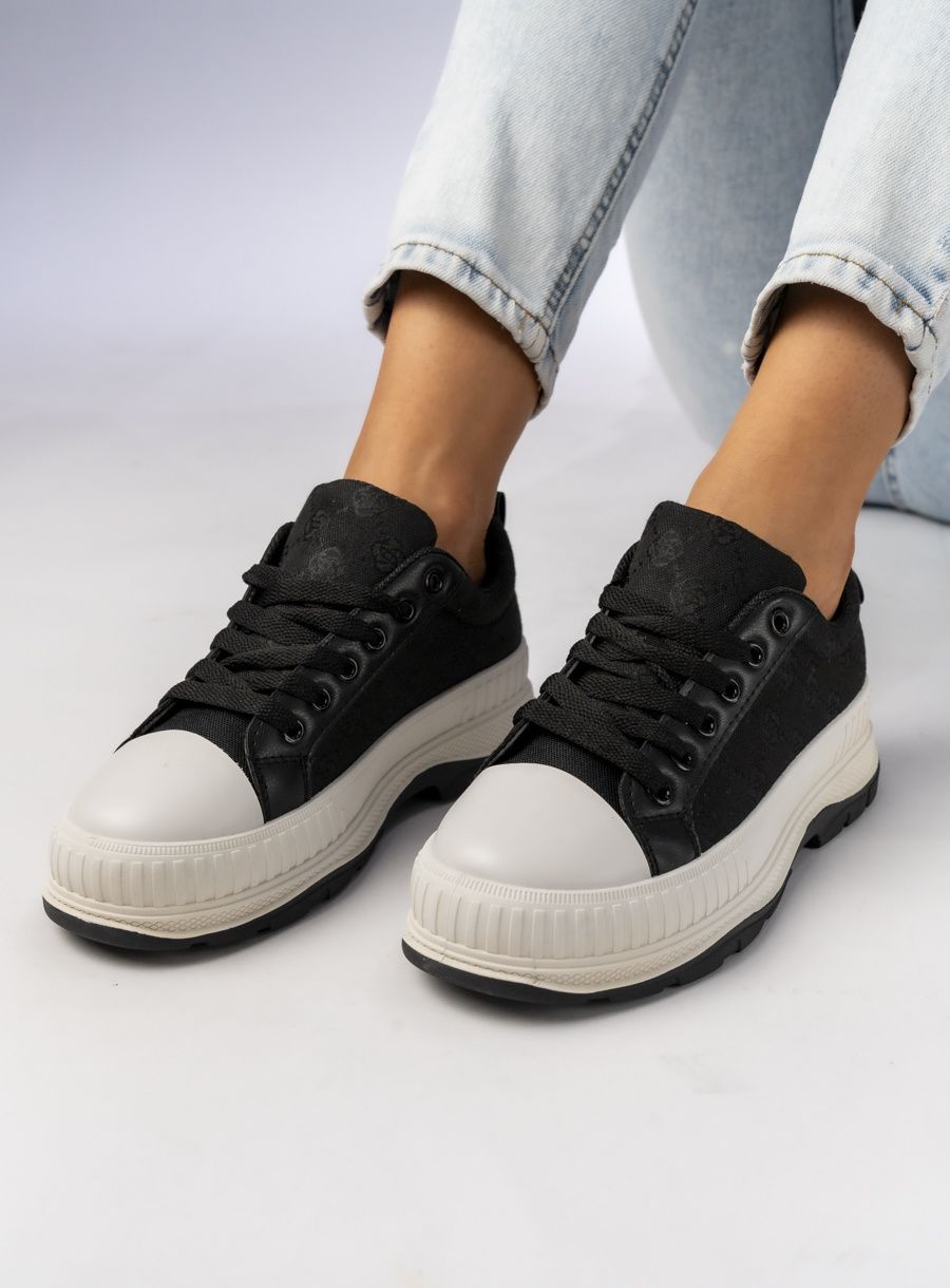 Damskie Sneakersy BLACK/WHITE