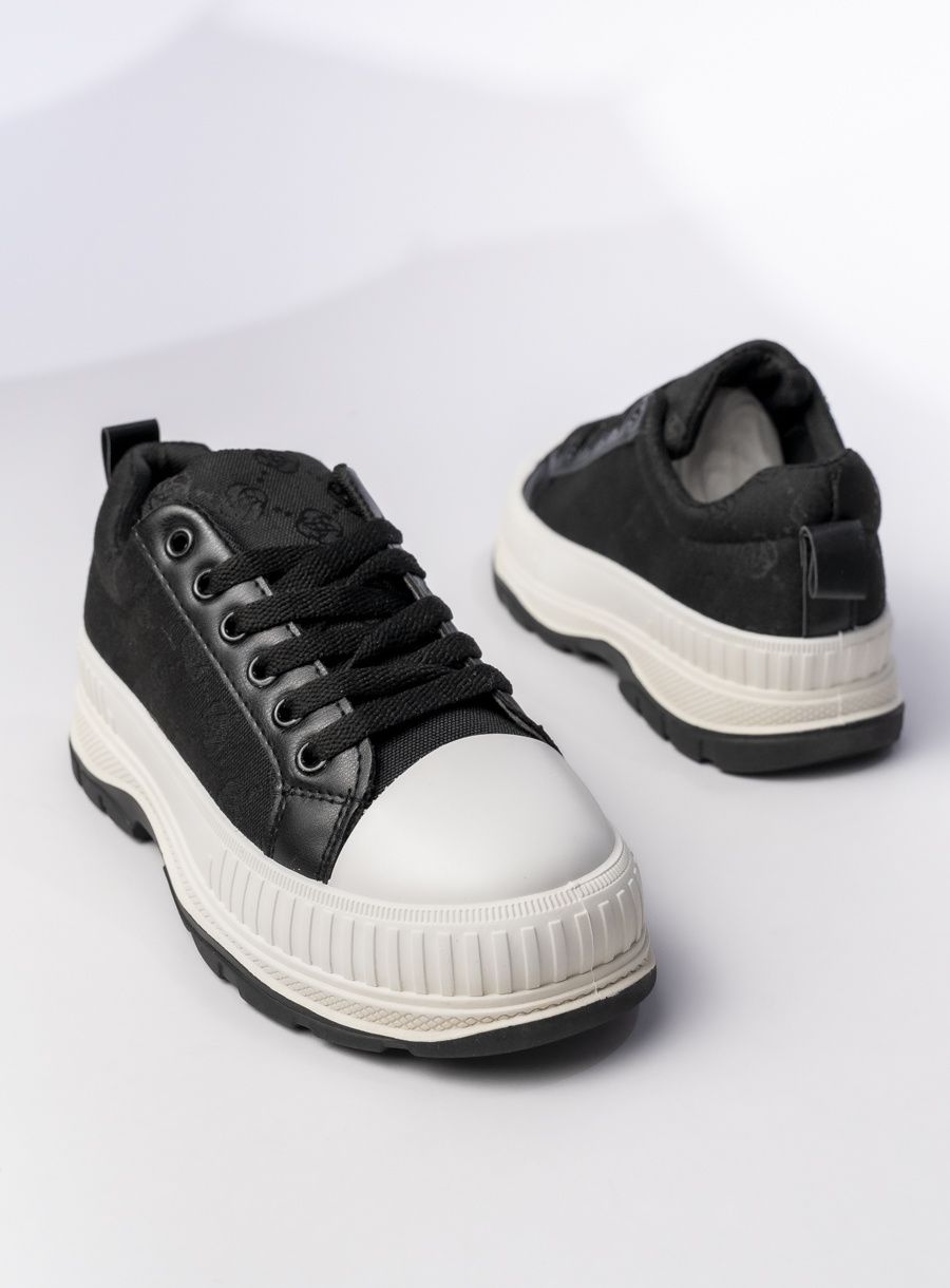 Damskie Sneakersy BLACK/WHITE
