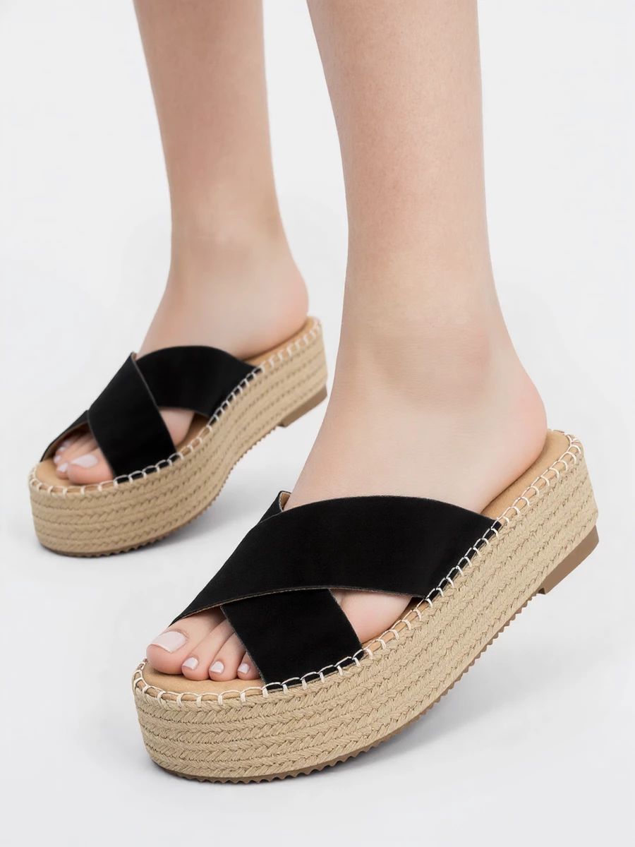 Klapki Safari Black