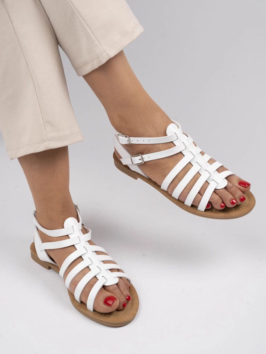 Sneakersy damskie eleganckie w kolorze White