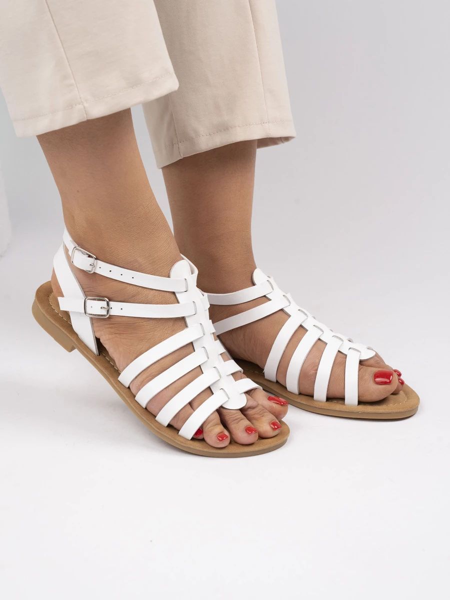 Sneakersy damskie eleganckie w kolorze White