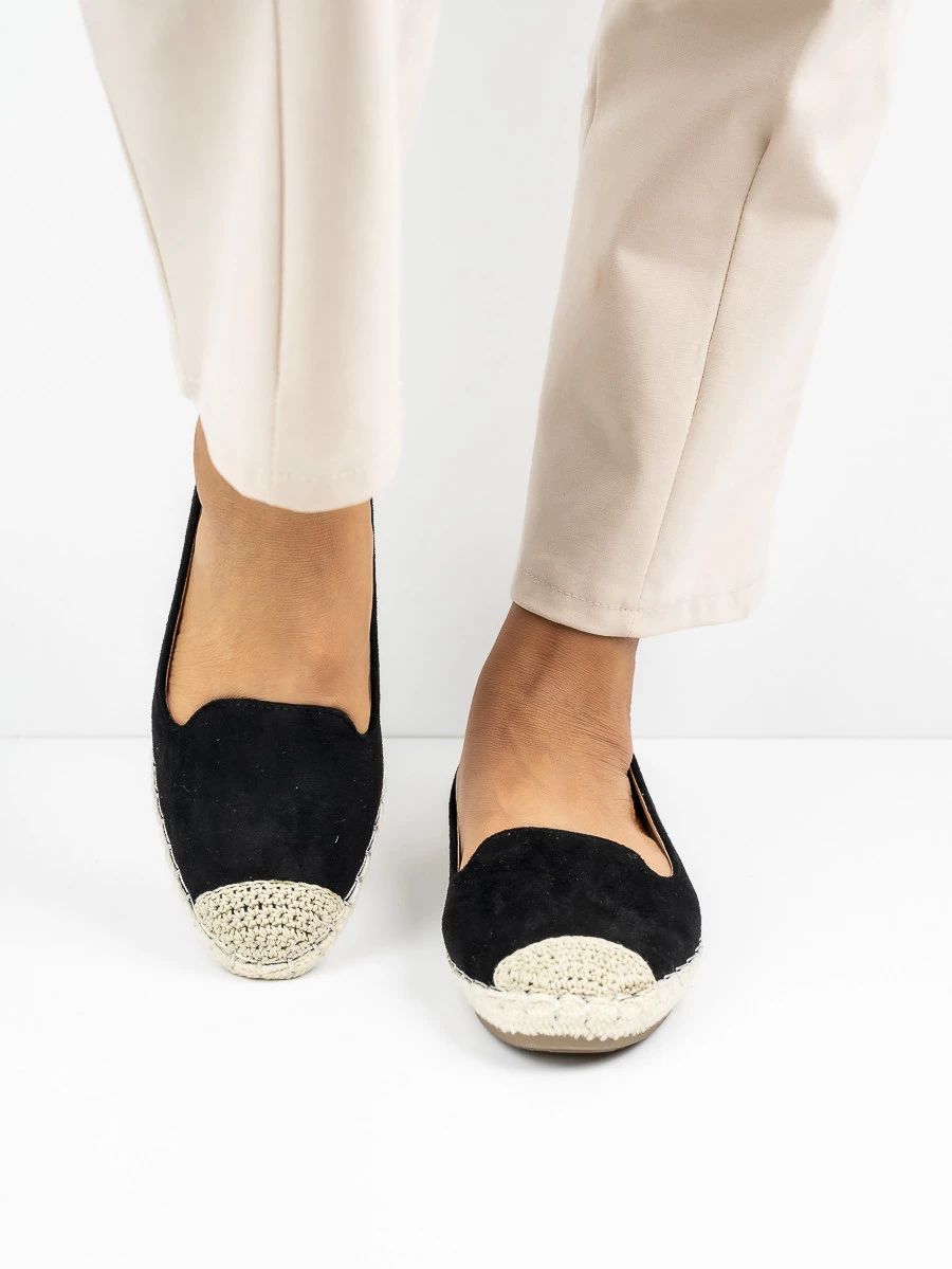 Modne Espadryle damskie w kolorze Nero.
