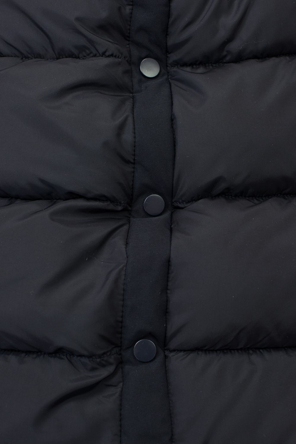 Szara długa kurtka zimowa z futerkiem