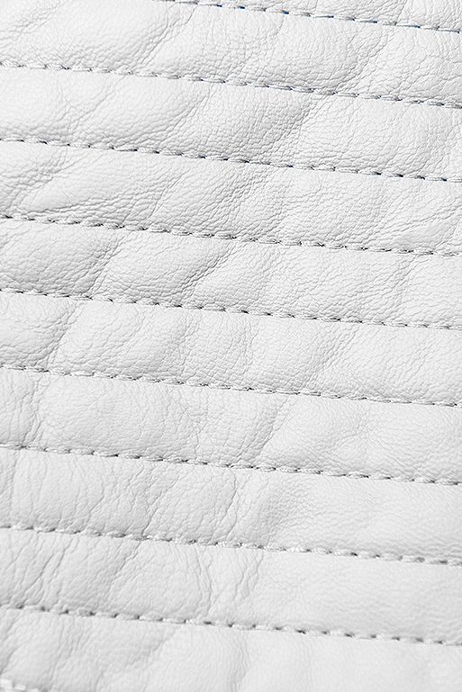 Biała motocyklowa ramoneska