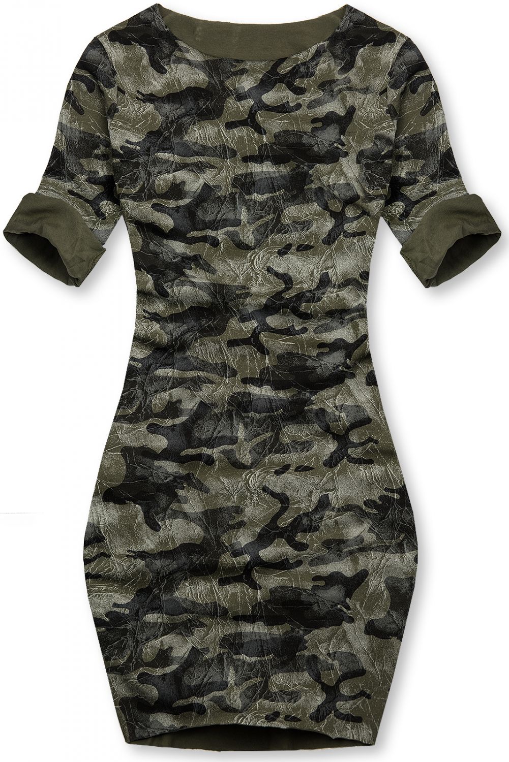 Khaki codzienna moro sukienka