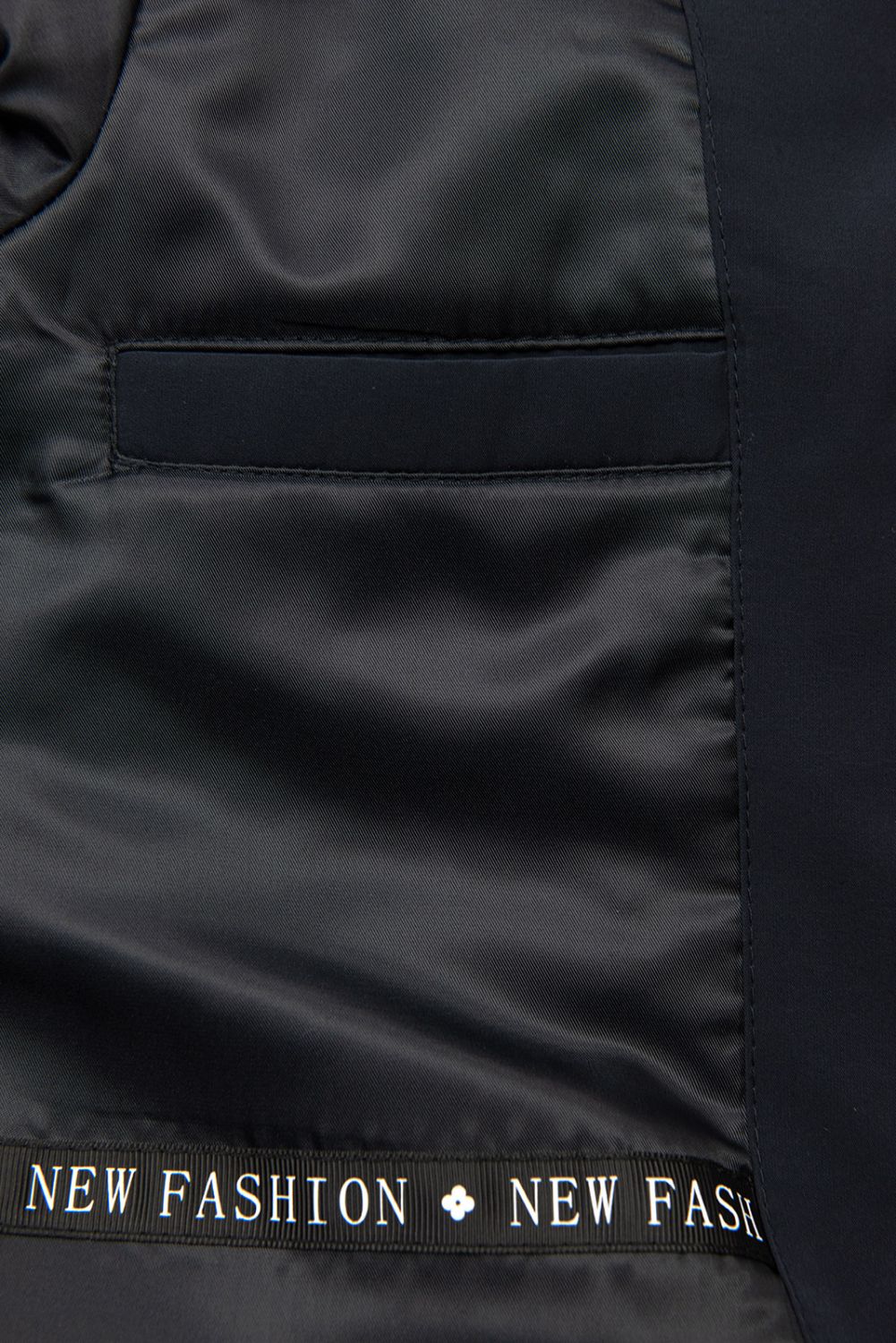 Granatowa parka FASHION