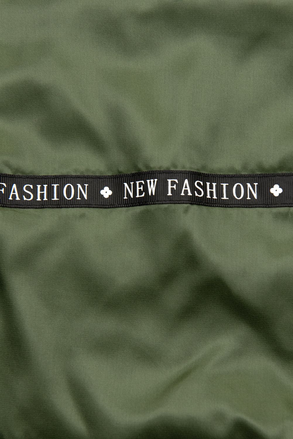Oliwkowo-zielona parka FASHION