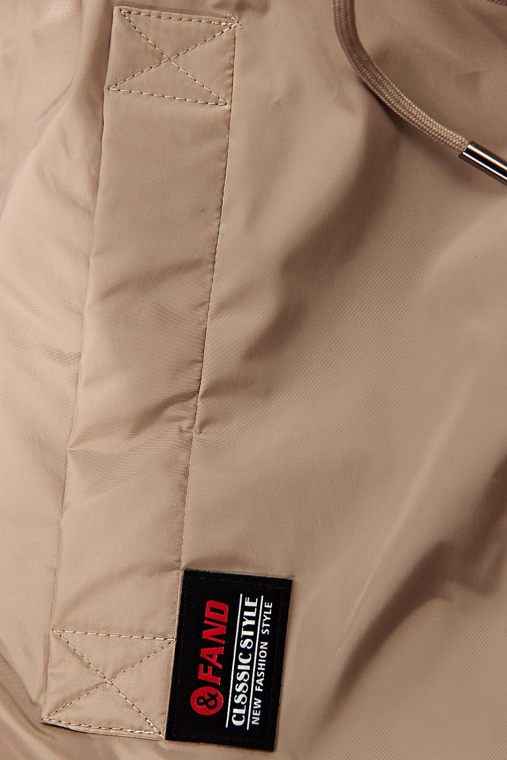Cappuccino długi płaszcz/parka