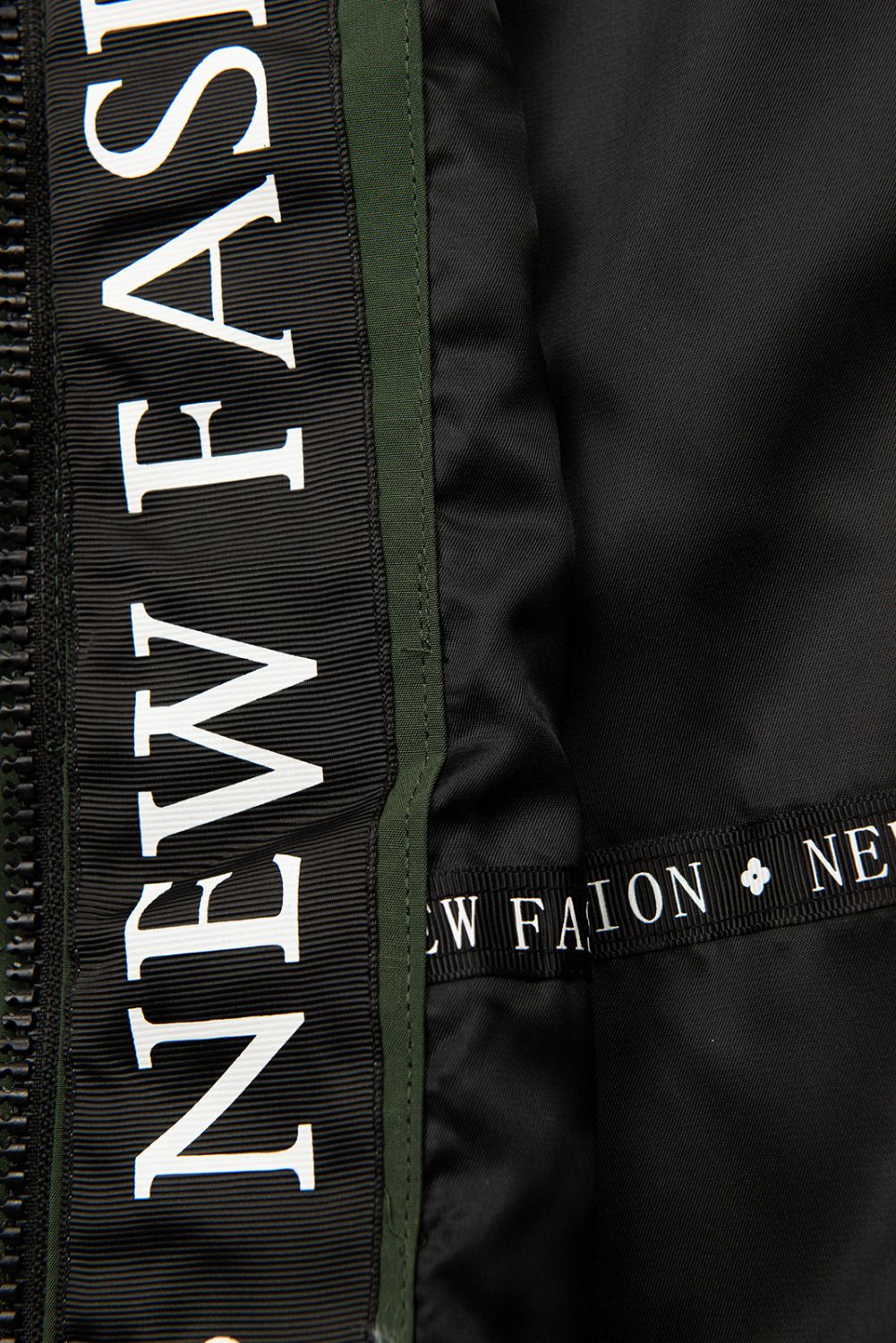 Lekka przejściowa parka FAHION khaki