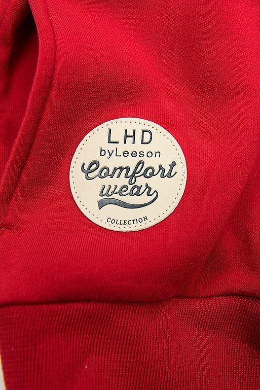 Bluza w pasy czerwona/czarna