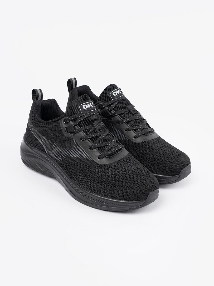 Lekkie czarne buty sportowe