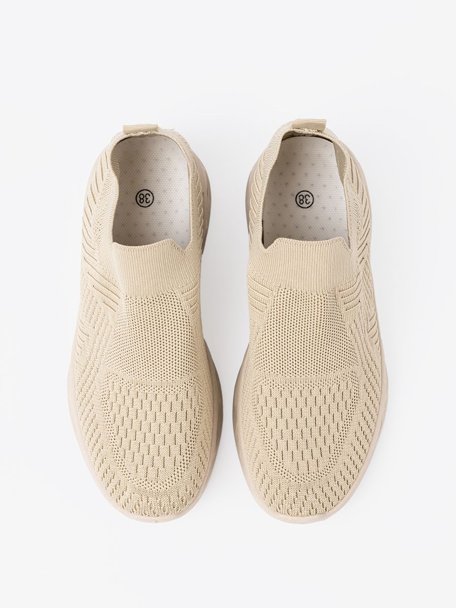 Beżowe sneakersy LIBERO