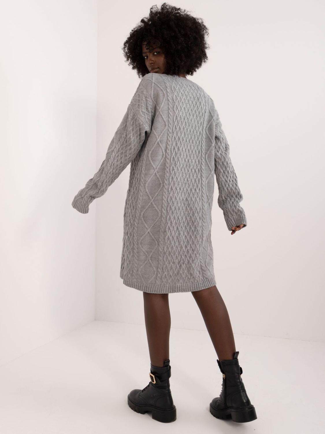 Stylowa szara sukienka