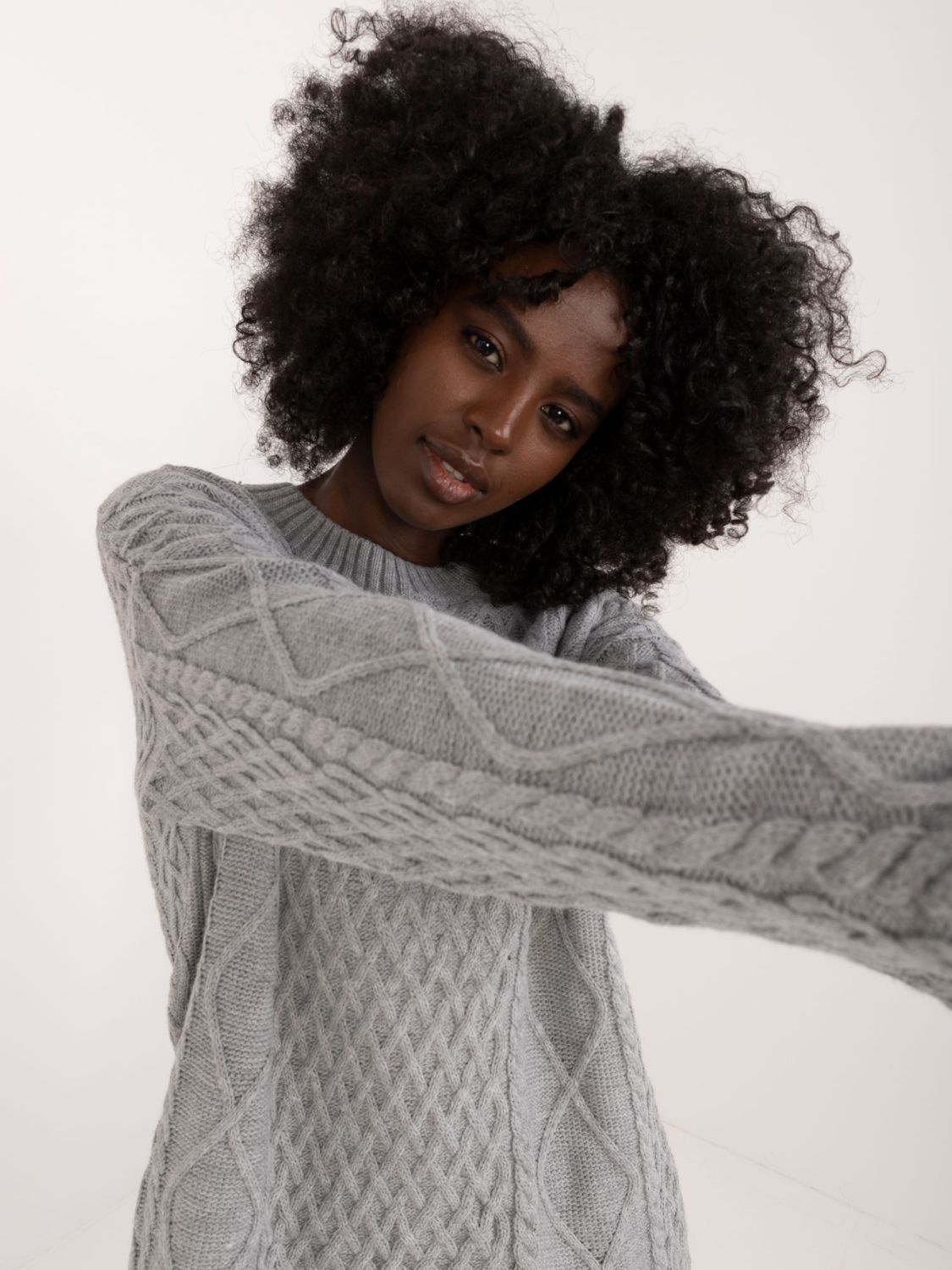 Stylowa szara sukienka