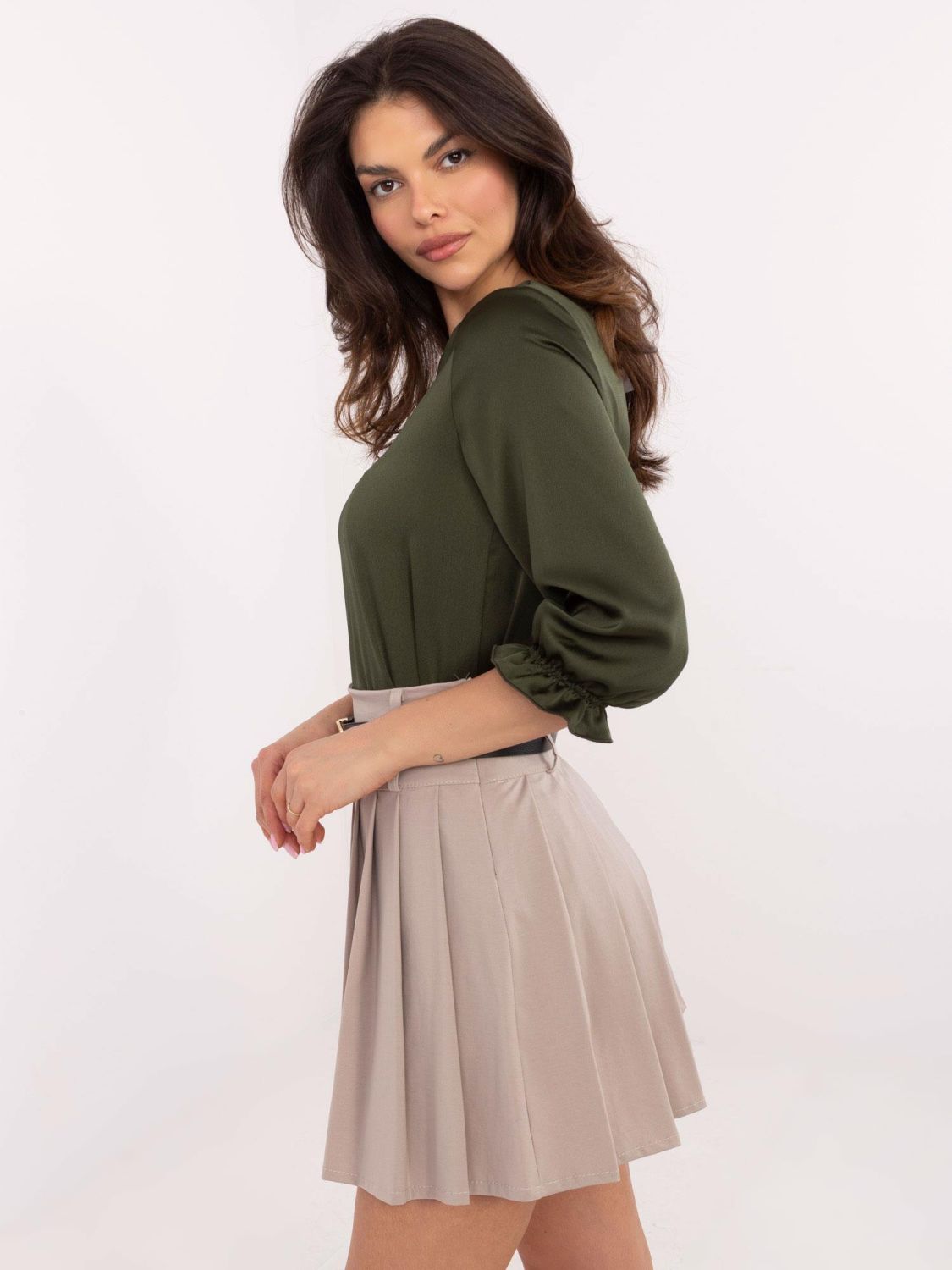 Elegancka bluzka z 3/4 rękawem