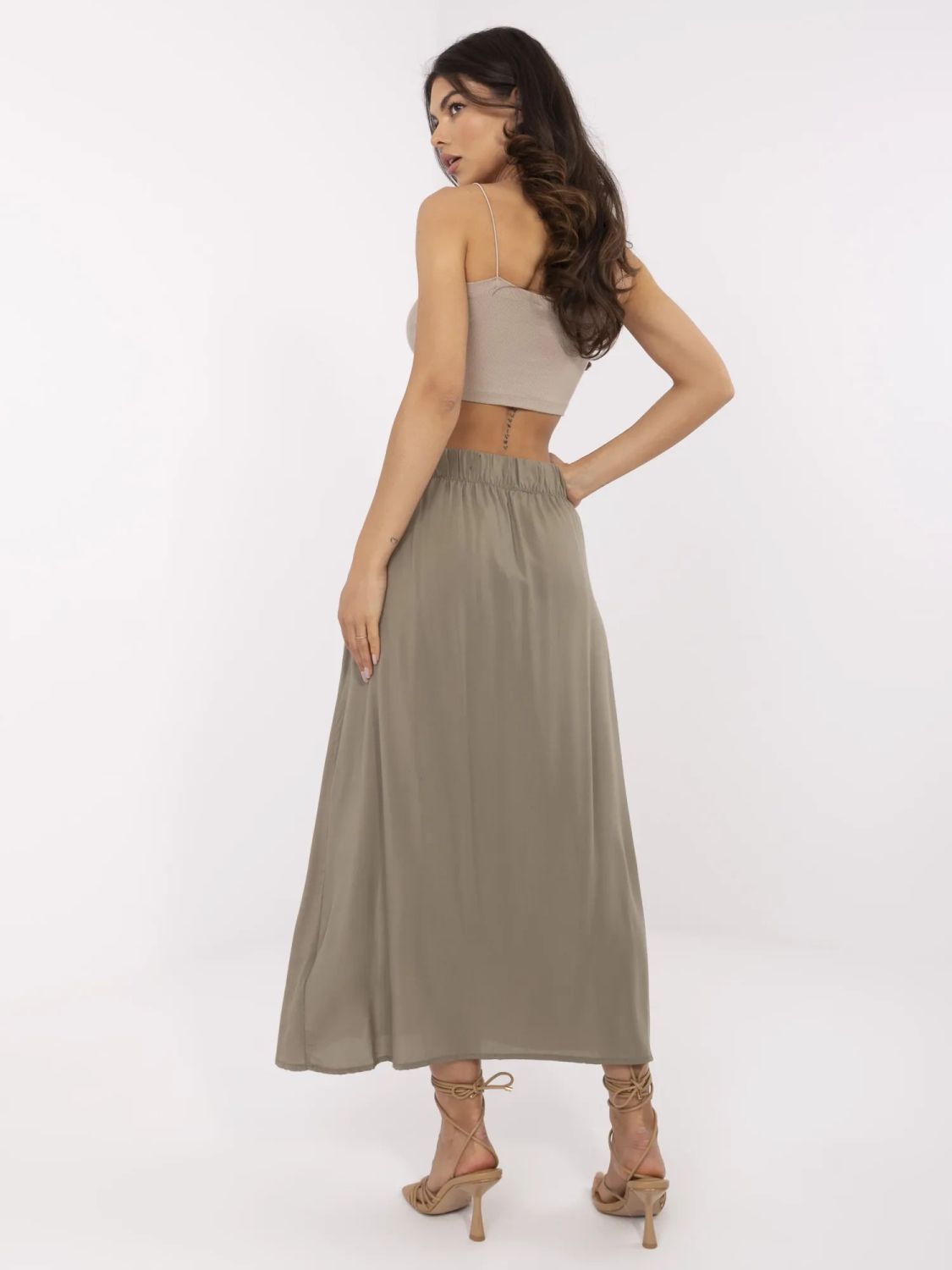 Spódnica-D73761M50222A-khaki