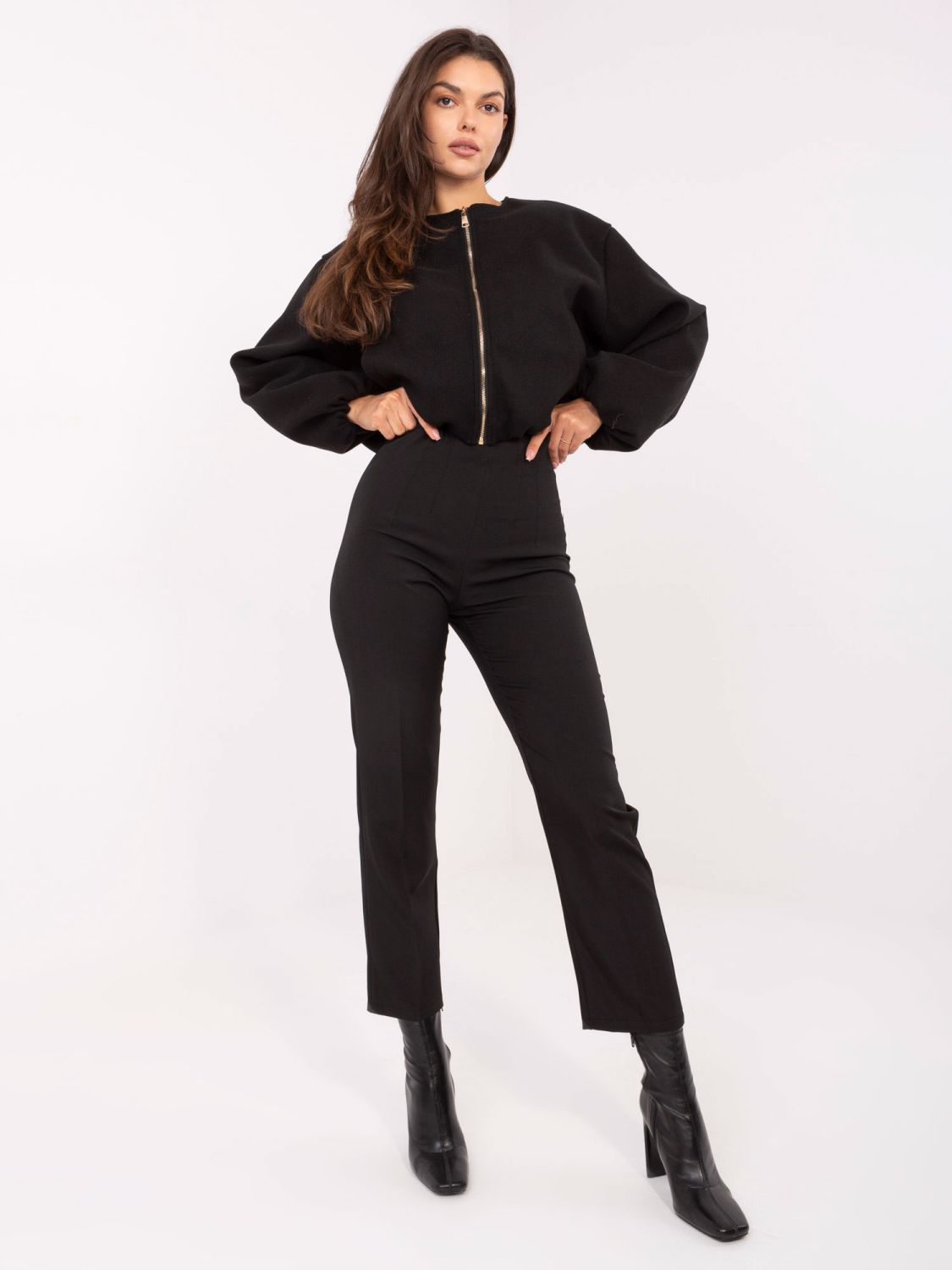 Eleganckie czarne spodnie