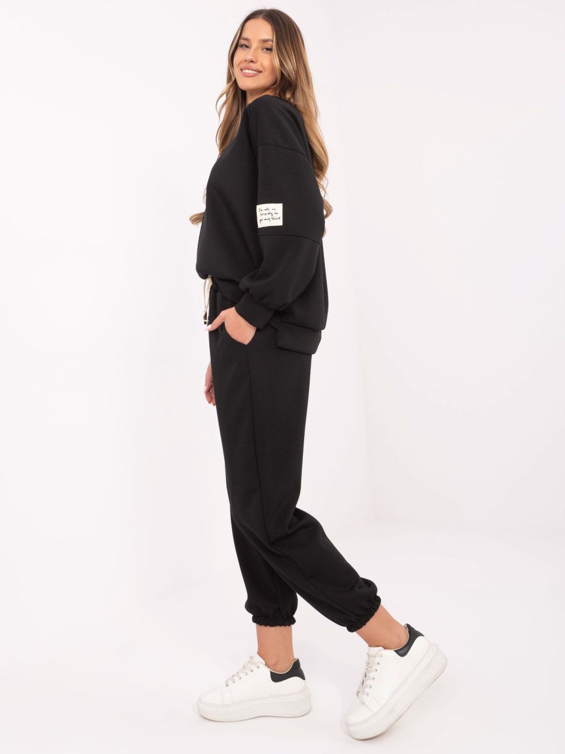 Stylowy czarny komplet