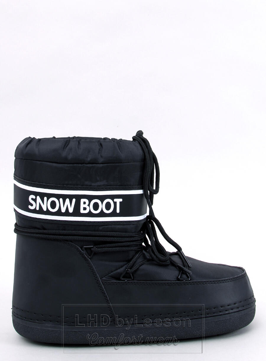 Snow boots krótkie czarne