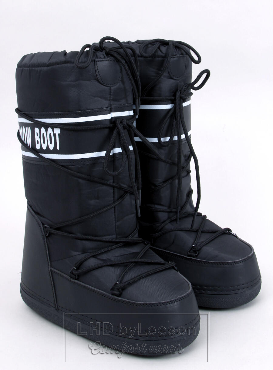 Snow boots wysokie TANGE BLACK