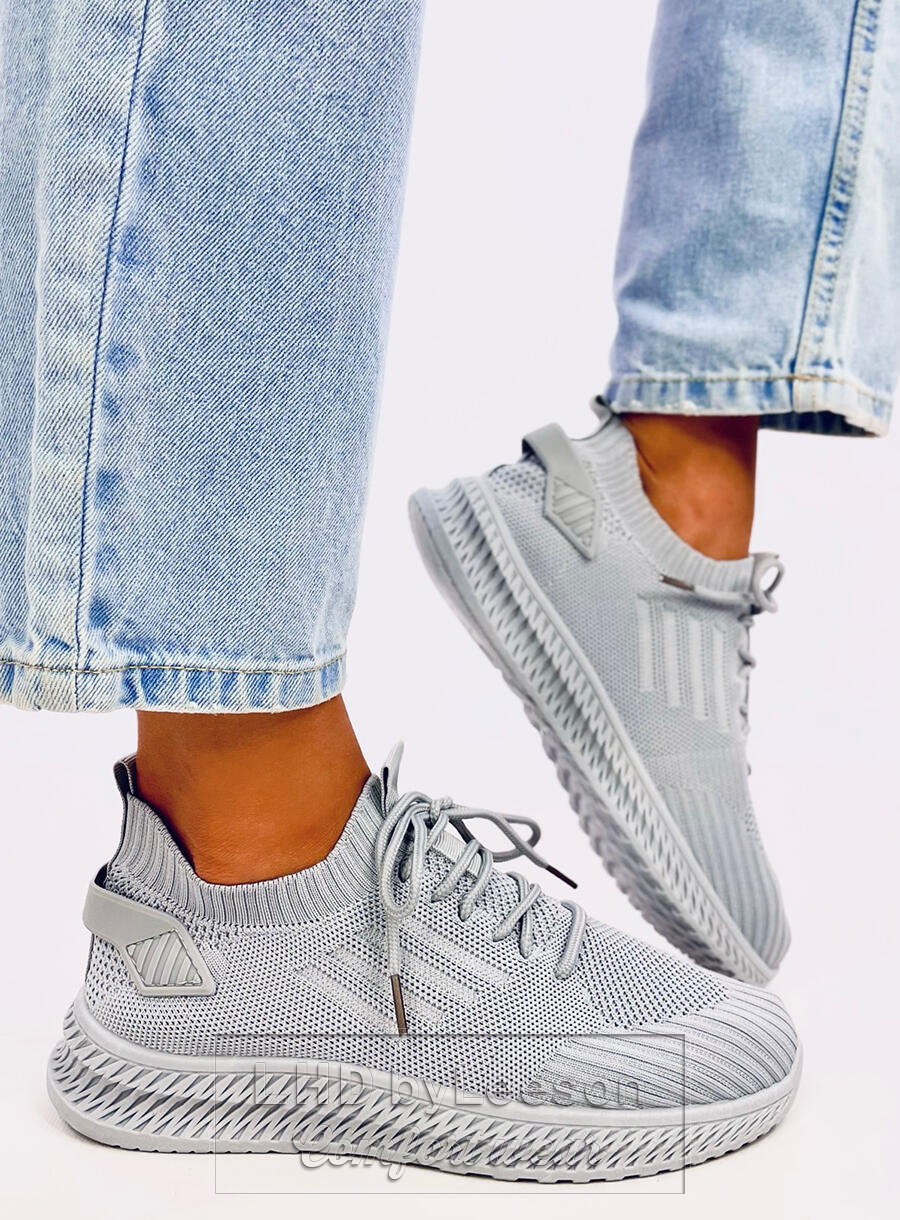 Buty sportowe skarpetkowe SIGART GRIS