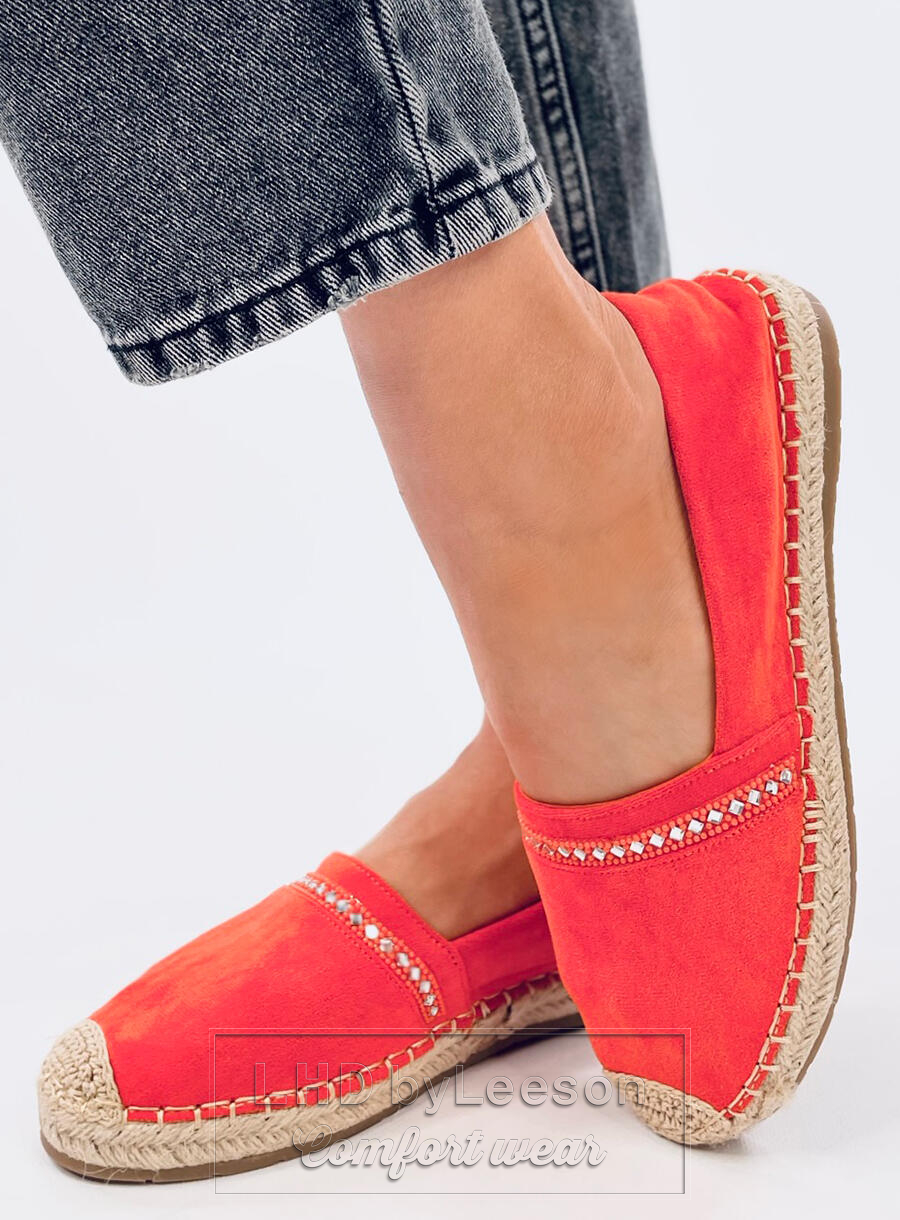 Espadryle damskie ETANCE ORANGE