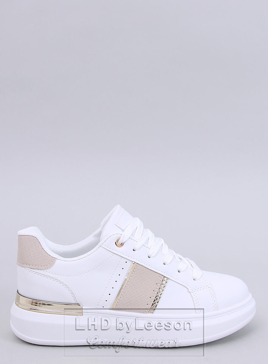 Sneakersy na platformie HOLMS BEIGE