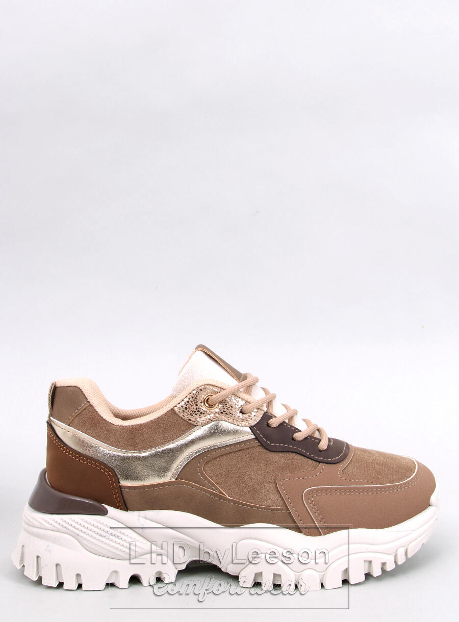 Sneakersy damskie BECKY KHAKI