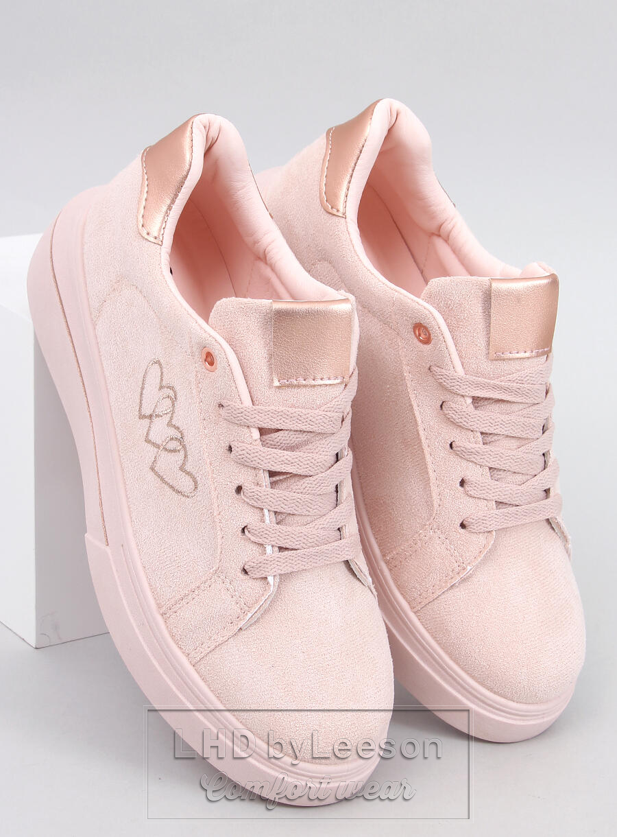 Sneakersy damskie pastelowe AKINS PINK