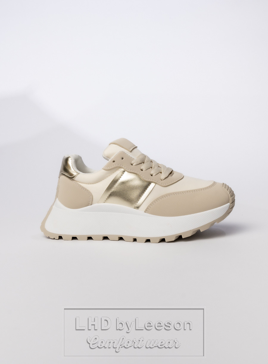 DAMSKIE SNEAKERS RANIA BEIGE