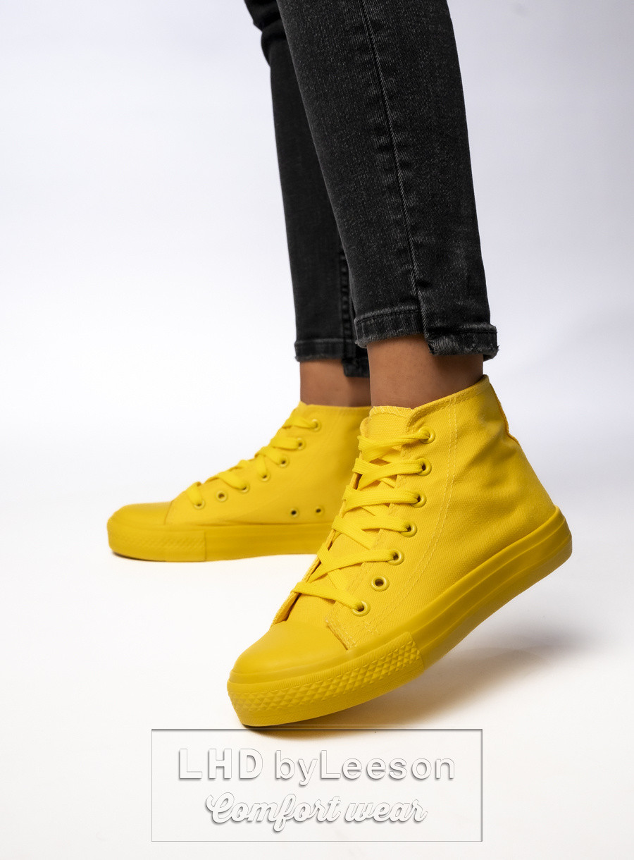 Damskie Trampki SOLIS YELLOW