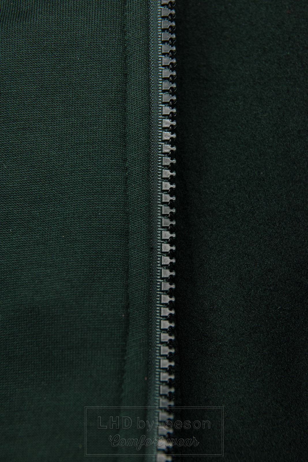 Szmaragdowo-zielona długa bluza od LHD