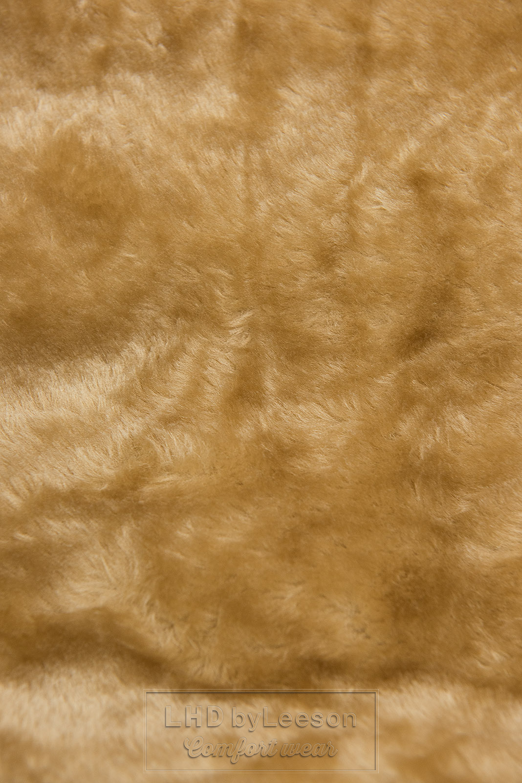 Piaskowo-brązowa pikowana kurtka zimowa z kapturem