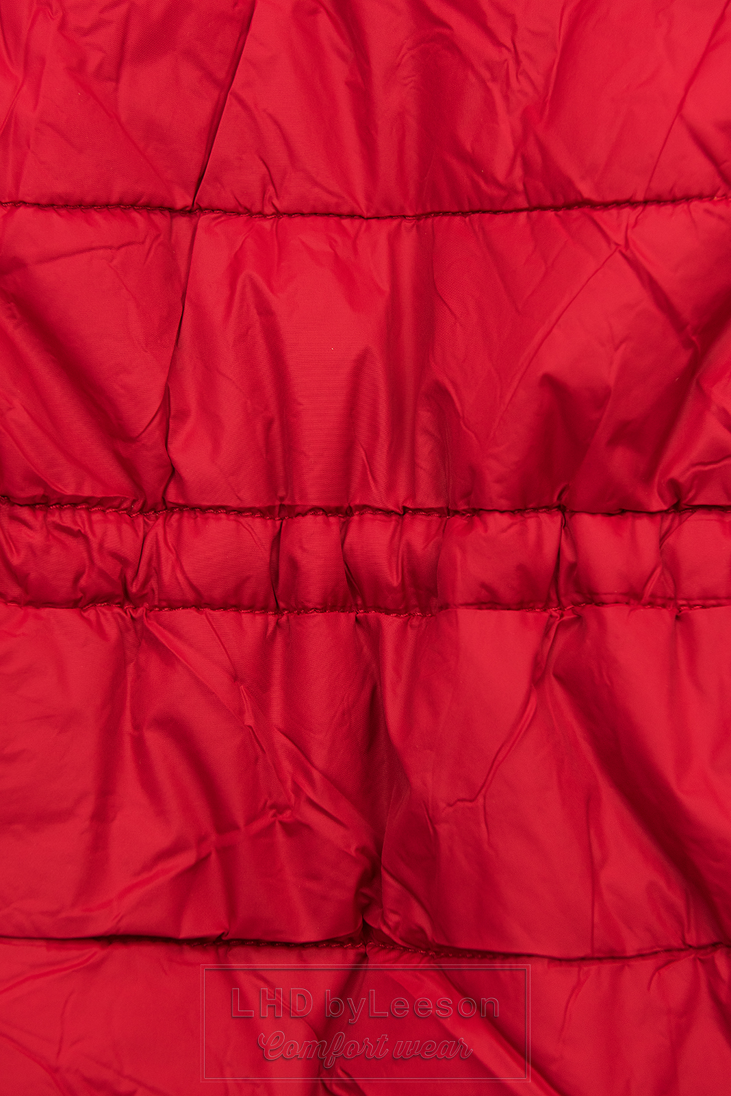 Czerwona/brązowa dwustronna kurtka z ociepliną