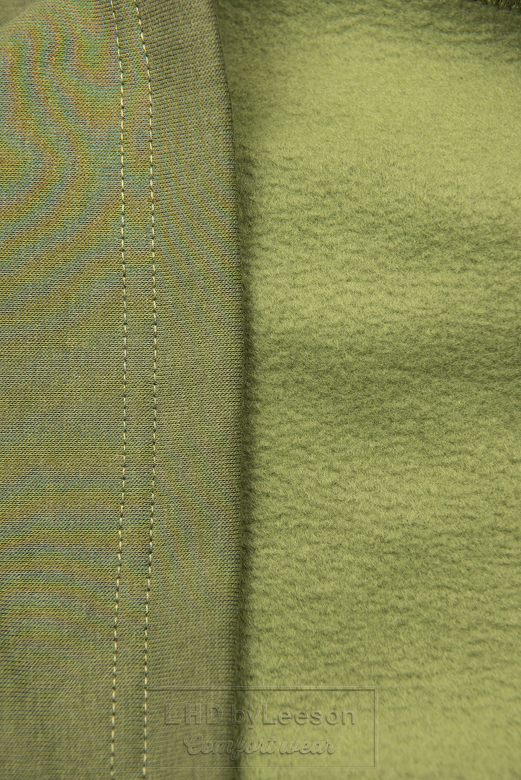 Zielona bluza w fasonie slim