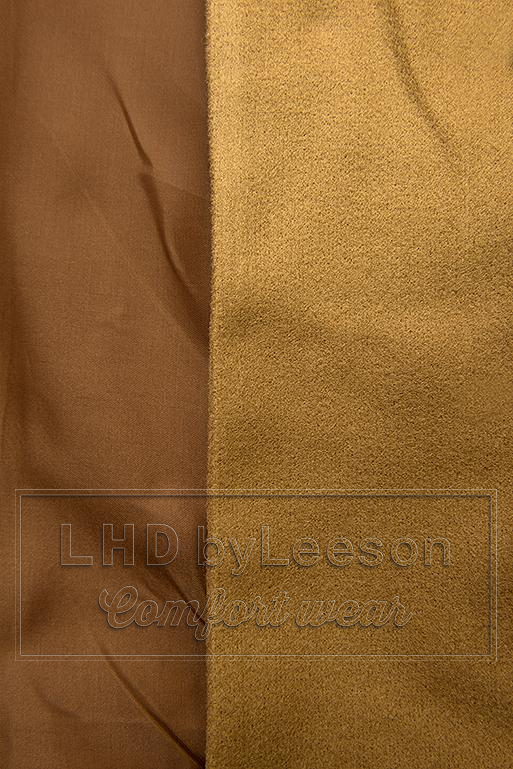 Elegancki płaszcz jesienny brązowy