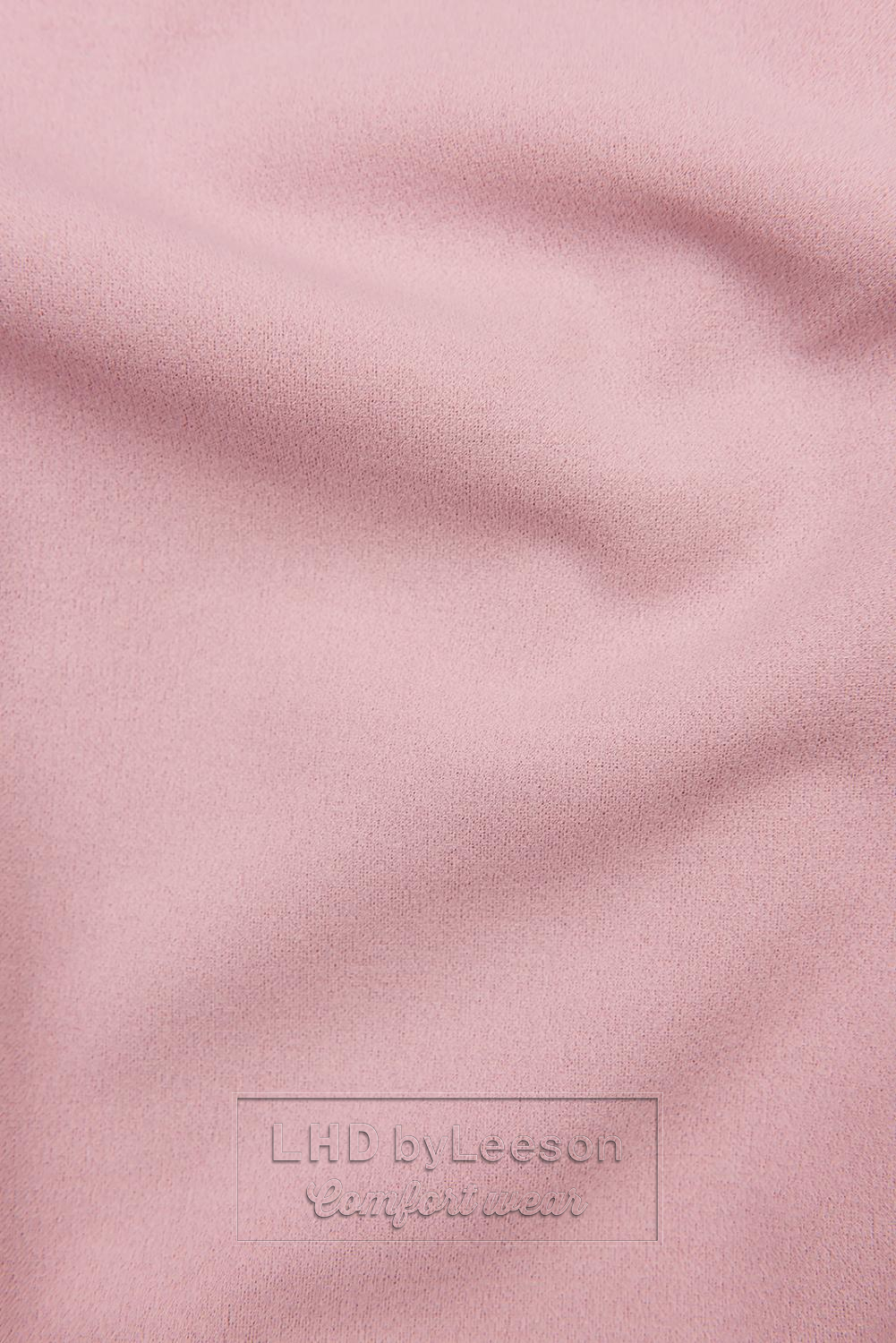 Różowa bluzka z długimi rękawami