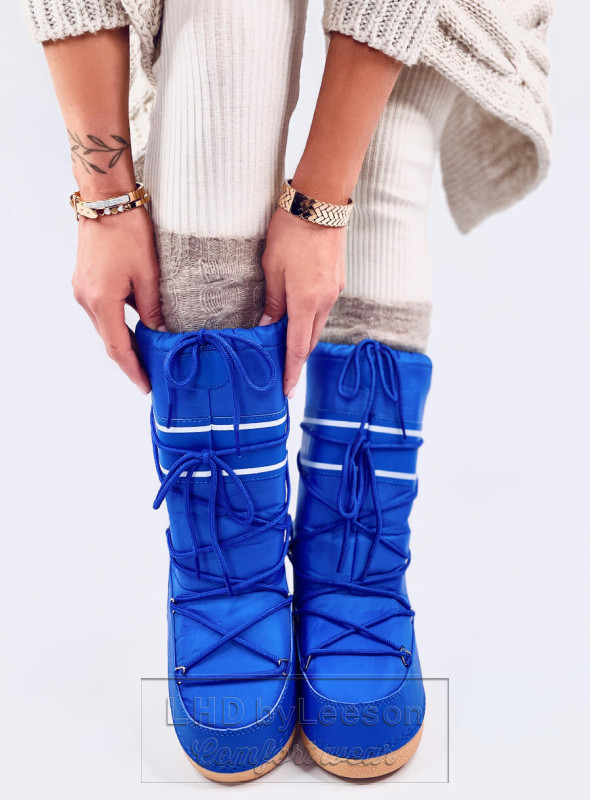 Snow boots wysokie TANGE BLUE