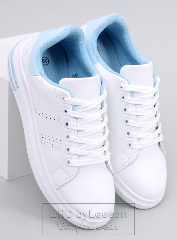 Sneakersy na koturnie MAES BLUE