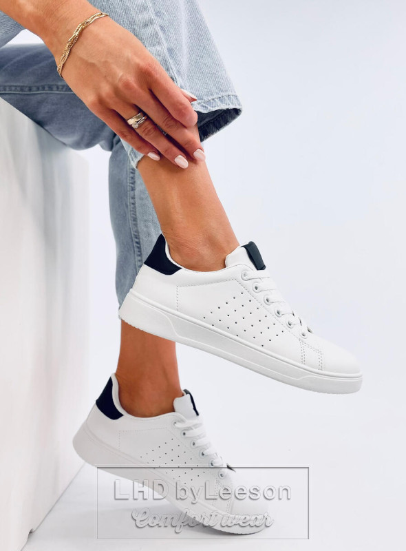 Sneakersy damskie HELARY WHITE/BLACK