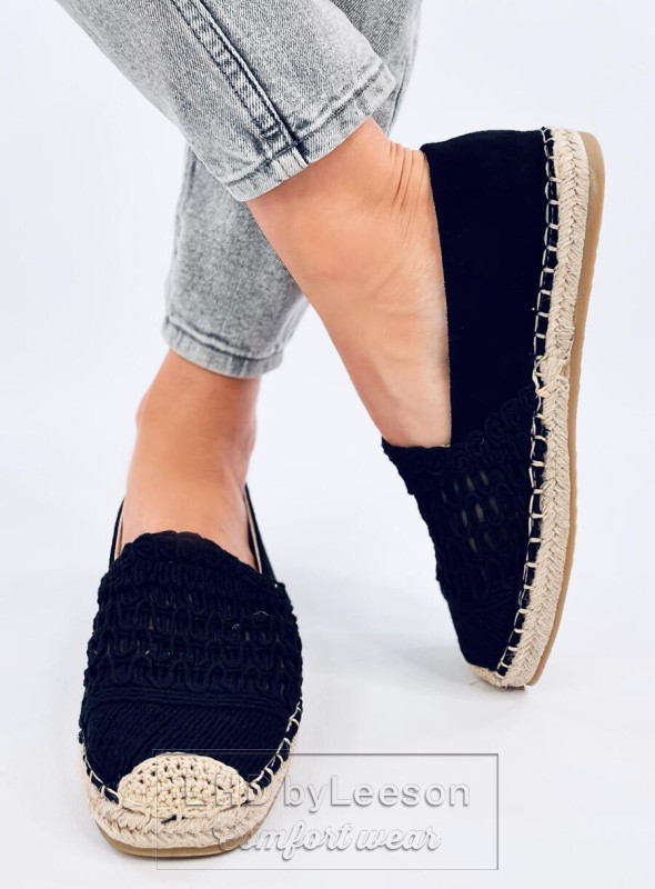 Espadryle damskie ALICESS BLACK