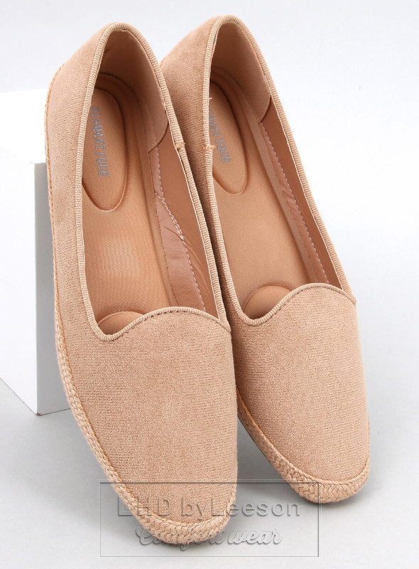 Baleriny espadryle damskie BALLOT CAMEL