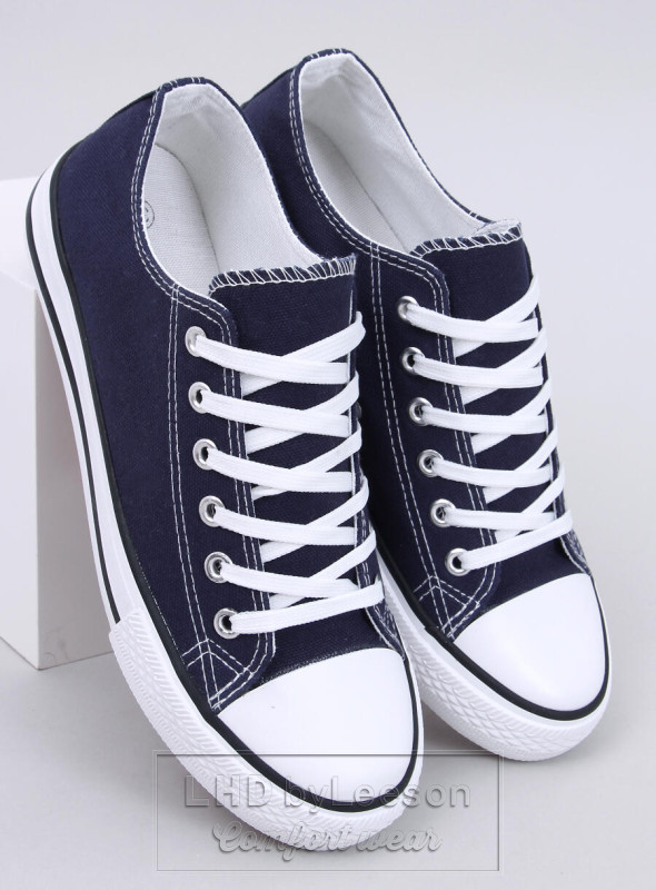 Trampki damskie klasyczne BASIC D.BLUE / NAVY