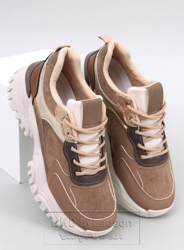 Sneakersy damskie BECKY KHAKI