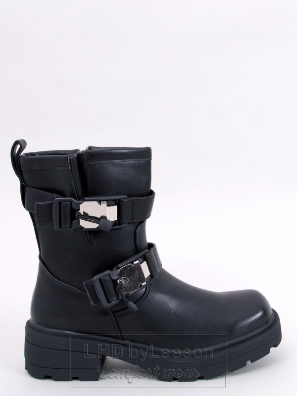 Botki militarne FRIDA BLACK