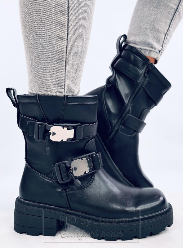 Botki militarne FRIDA BLACK