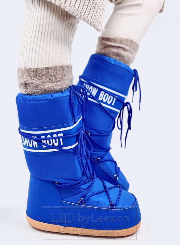 Snow boots wysokie TANGE BLUE