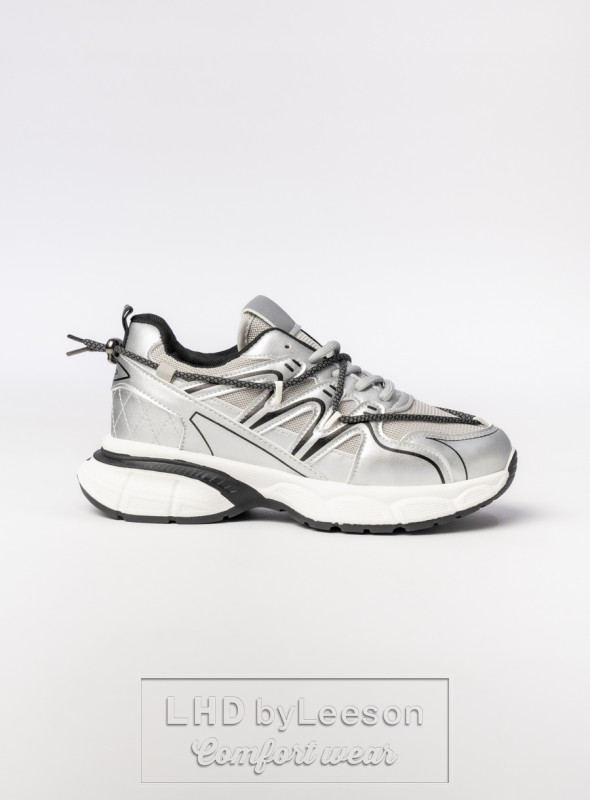 Damskie Sneakersy – Srebrne LUNAR SILVER